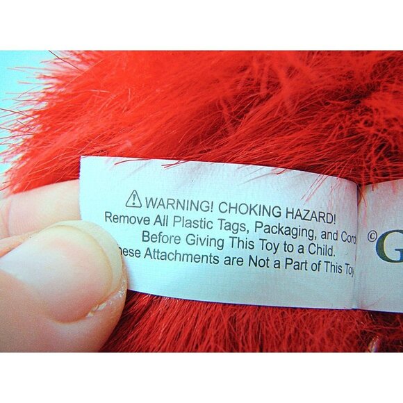 Galerie Love Bug Stuffed Animal Plush Toy Lady Bug Collectible Red Adorable 5" - Picture 10 of 11